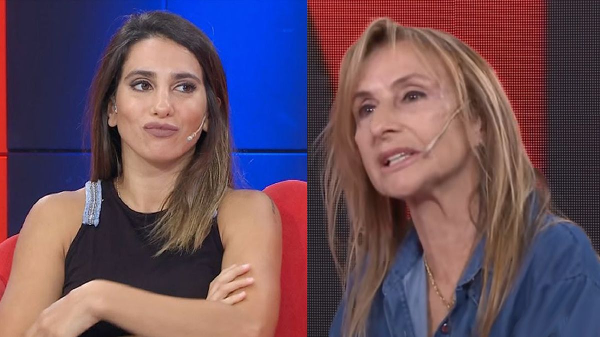 Tenso cruce entre Cinthia Fernández y Gladys Florimonte.