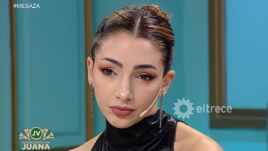 La incomodidad de Thelma Fardin ante las preguntas de Juana Viale: Son violentas