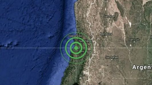Mendoza: se sintió con fuerza un sismo que tuvo epicentro en Chile