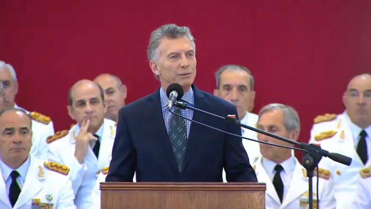 Macri dijo que modernizó las FF.AA sin prejuicios ni estigmas después de décadas no inversión