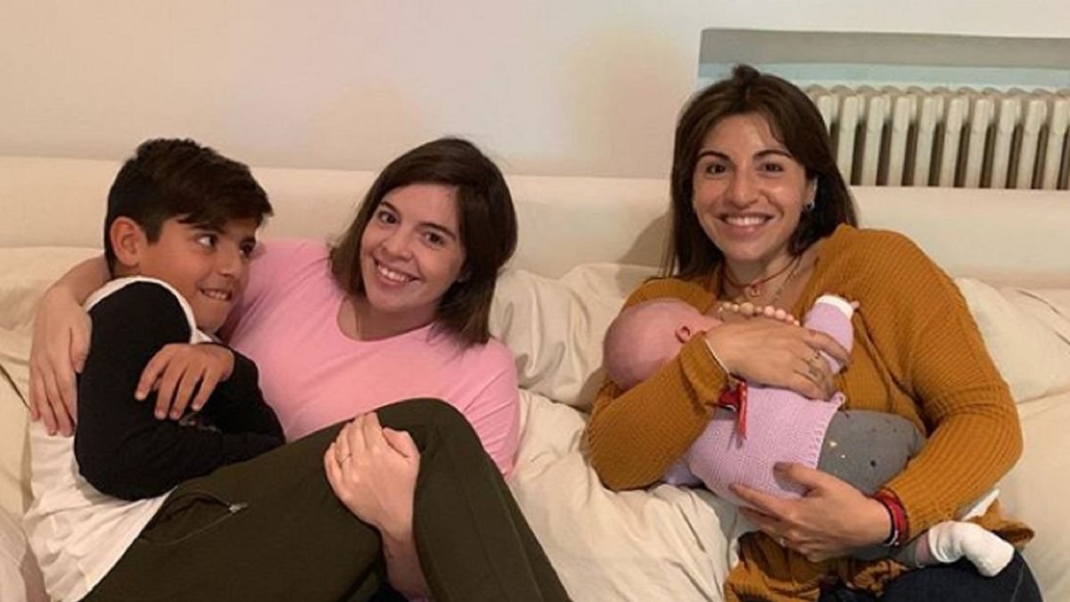 Dalma Maradona, Benjam&iacute;n Ag&uuml;ero, Gianinna Maradona y Roma.&nbsp;