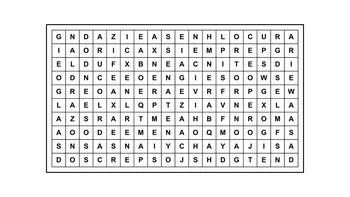 Encontrá la frase escondida: el reto de la sopa de letras con una cita célebre
