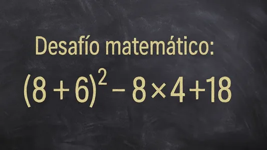 Desafío matemático: ¿en cuánto tiempo lo resolvés?