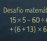 Desafío Matemático: este cálculo con signos pone a prueba tu lectura de signos