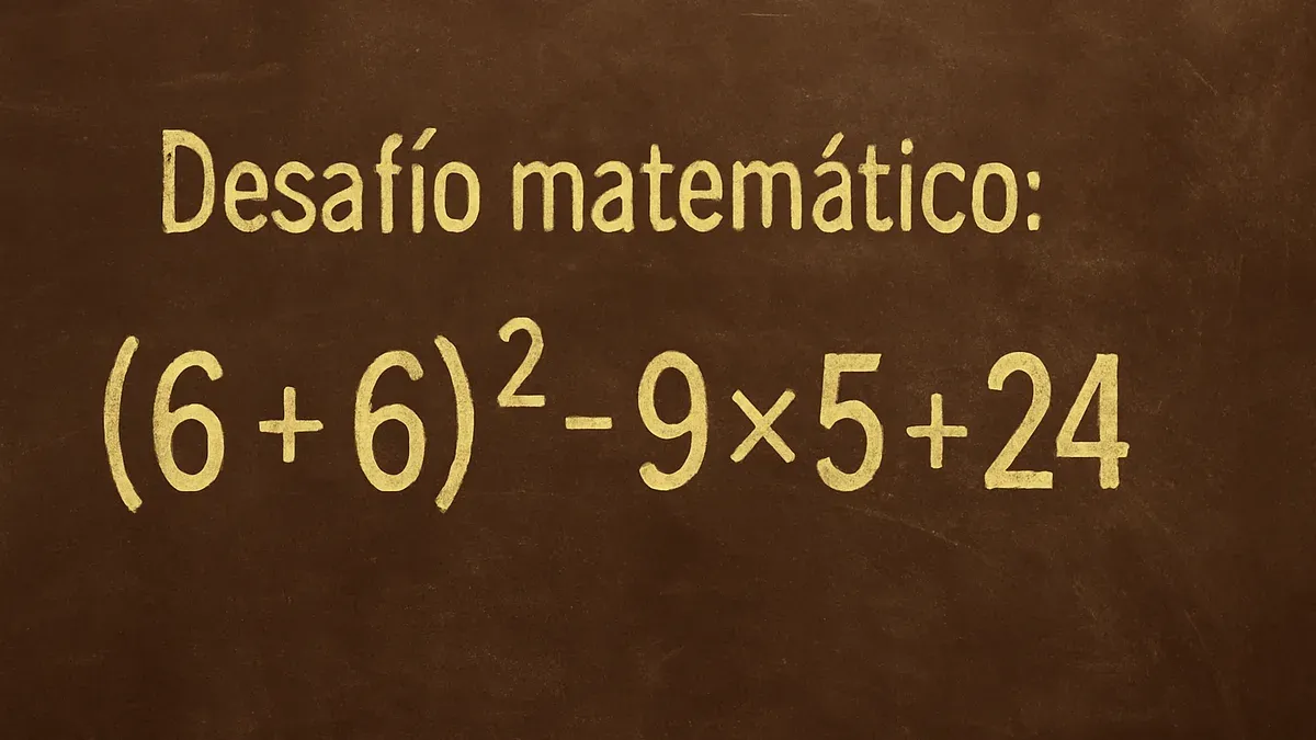 La regla esencial para resolver este desafío matemático es conocido como PEMDAS (por sus siglas en inglés) o jerarquía de operaciones.