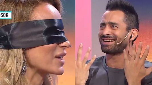 Sabrina Rojas intentó reconocer a ciegas al Tucu López y lo confundió con otro famoso
