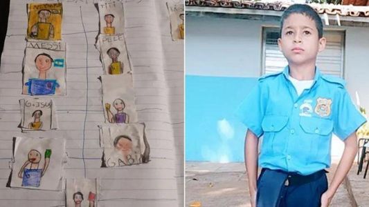 Mundial Qatar 2022: la historia del niño brasileño que diseñó su propio álbum de figuritas por no tener dinero