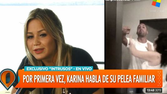 Karina La Princesita: Le pedí a mi hermano que no nos insulte a mi mamá y a mí