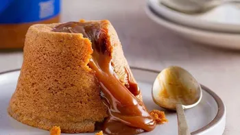 El secreto de Maru Botana para un volcán de dulce de leche exquisito: una receta rápida y efectiva