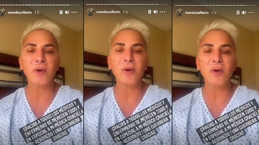 Flavio Mendoza habló en medio de su internación por coronavirus: La pasé bastante mal