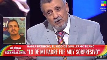 El profundo dolor del hijo de Guillermo Blanc: Una infección terminó con su vida
