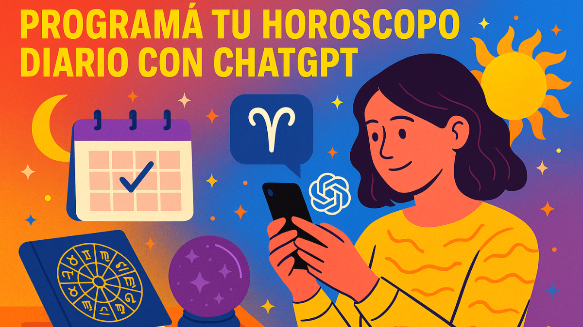 Horóscopo diario automático: cómo pedirle a ChatGPT que te lo mande cada mañana