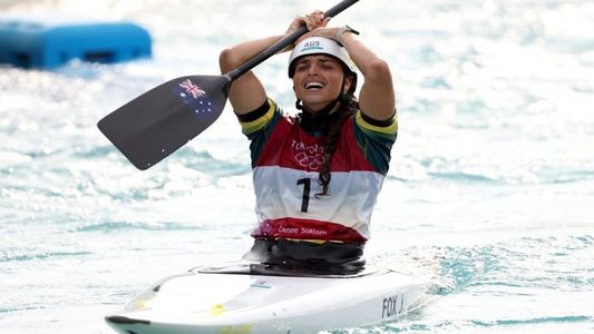 Ganó una medalla con un kayak arreglado con un preservativo