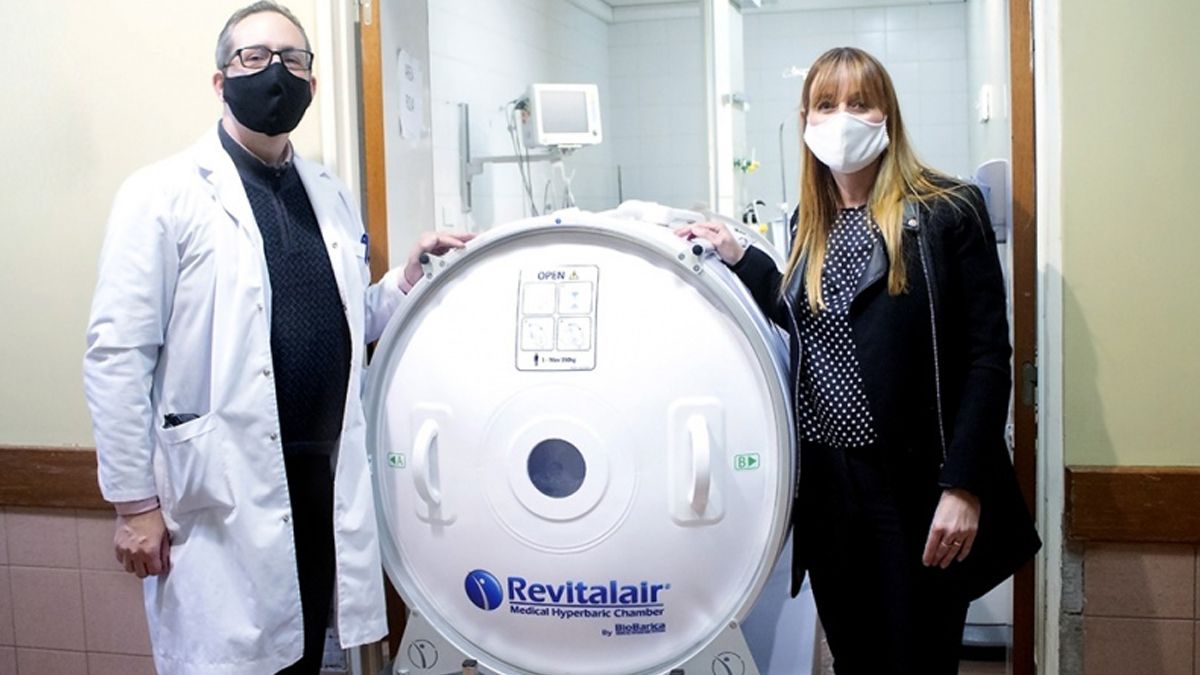 Cámaras hiperbáricas: una posible respuesta para que los pacientes con COVID-19 no lleguen a los respiradores