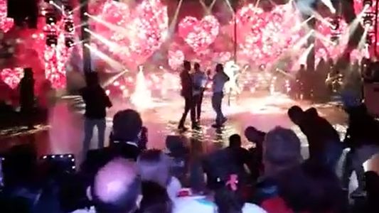Detalles del apriete que sufrió Marcelo Tinelli durante el aire de ShowMatch