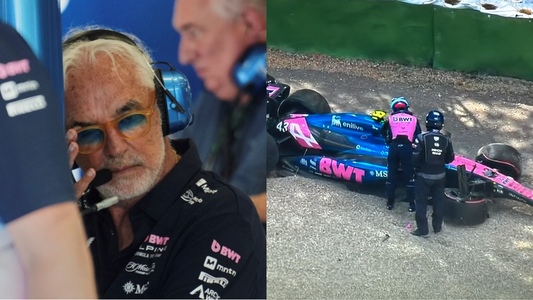 La contundente reacción de Flavio Briatore tras el accidente de Franco Colapinto: Está...