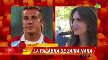 Zaira Nara contó cómo reaccionó Wanda tras saludar a Maxi López por su cumpleaños