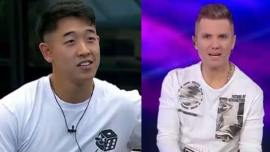 Santiago del Moro incomodó a Martín Ku de Gran Hermano con una jugada pregunta sobre su novia