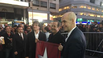 Guillermo Francella también tiene su estrella en la Avenida Corrientes