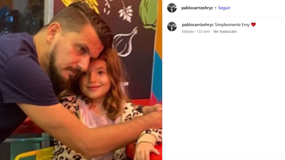 Carrizo volv&iacute;a a Cartagena, a su casa, para ver a su hija. Nunca lleg&oacute;. (Foto: Instagram de Carrizo)