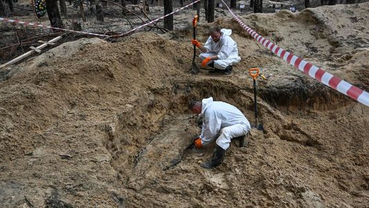 Denuncian una masacre de Vladimir Putin en la ciudad ucraniana de Izium