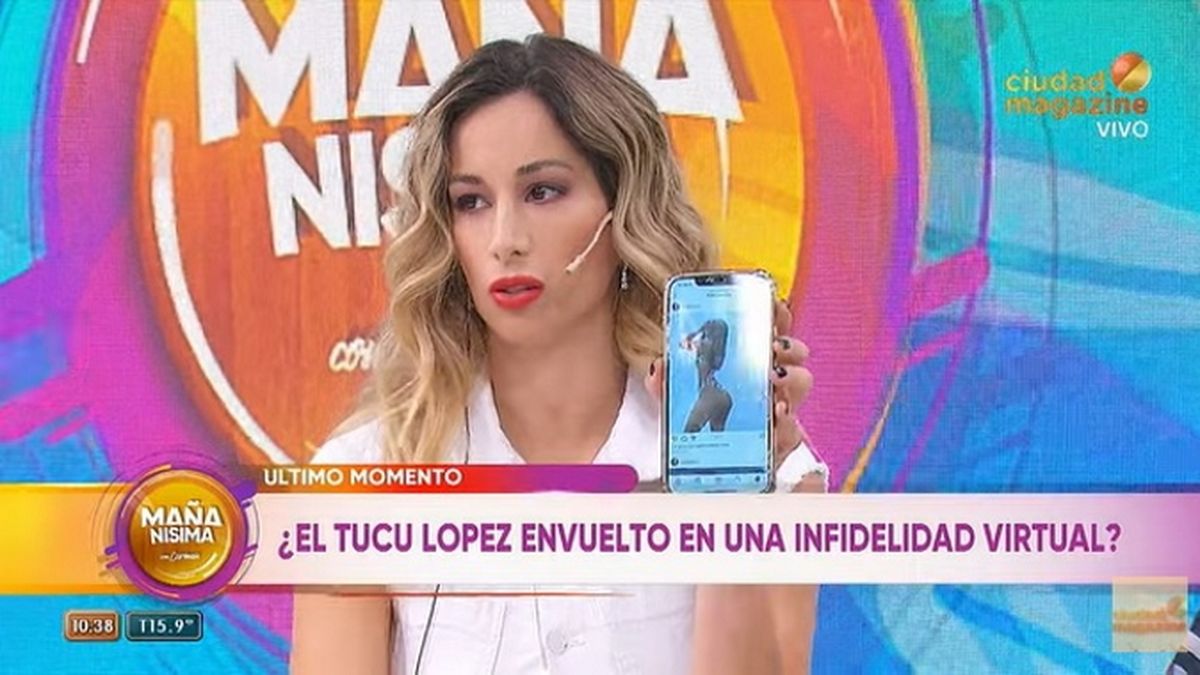 Según la periodista Estefanía Berardi, el Tucu López cruzó mensajes picantes con una chica llamada Candela, a quien le habría dicho que no está en pareja. Si bien no dio su apellido, sí mostró una imagen suya desde su cuenta de Instagram.