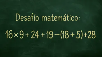 Desafío Matemático: el desafío está en una prioridad escondida