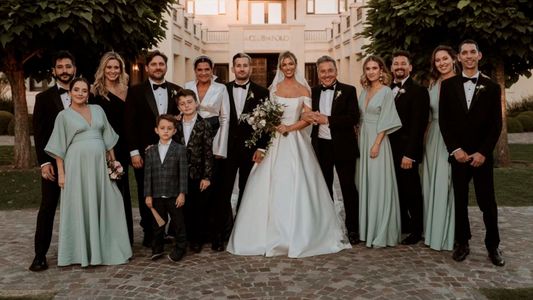 Las imágenes del casamiento entre Ricky Montaner y Stefi Roitman