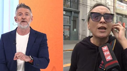 La gente no puede más: el fuerte testimonio que impactó a Luis Novaresio en pleno paro de la CGT