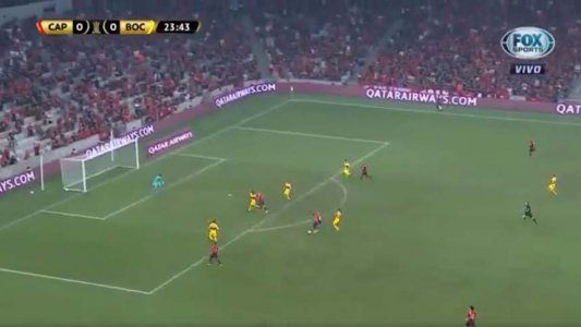 ¡Se salvó Boca!: una bomba de Bruno Guimaraes rozó el travesaño de Andrada