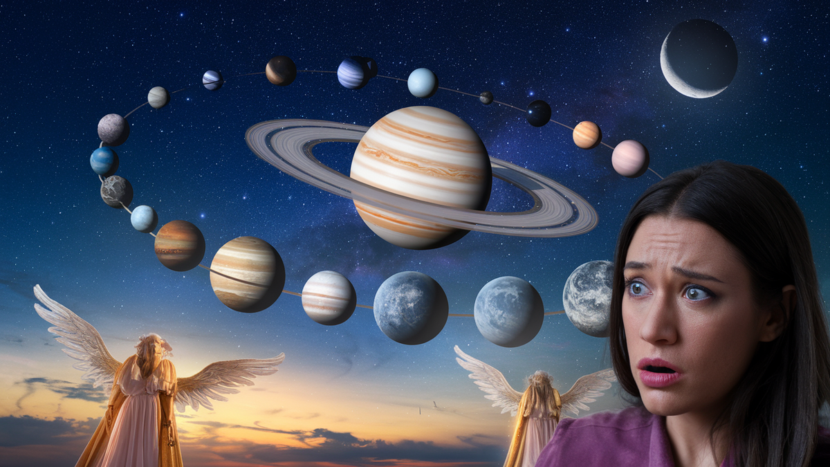 ¿Tenés entre 58 y 60 años? Descubrí si estás viviendo el RETORNO DE SATURNO y por qué podría cambiar tu vida. Foto: Ideogram.