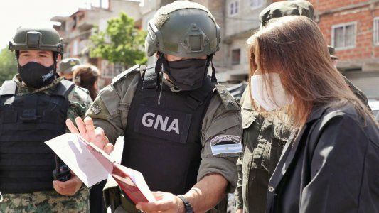 Seguridad en la 1-11-14: Frederic, legisladores y comuneros monitorearon el despliegue de Gendarmería