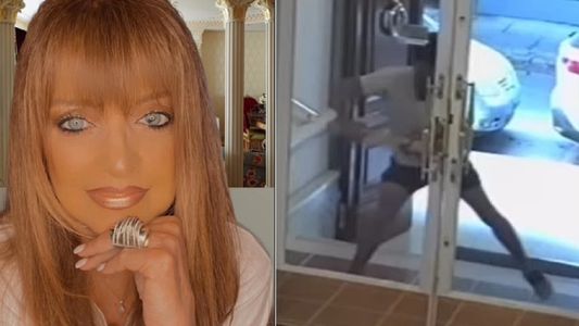 Adriana Salgueiro mostró el video del impactante robo en su edificio: Así estamos