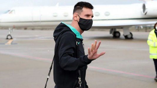 Messi llegó a la Argentina y ya se sumó a la Selección