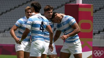 Hazaña de Los Pumas en Tokio: le ganaron a Sudáfrica con uno menos todo el partido y son semifinalistas