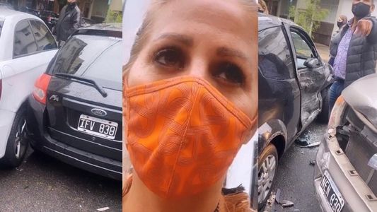 Barbie Simons sufrió un impactante accidente de tránsito y lo transmitió por redes: La saqué barata