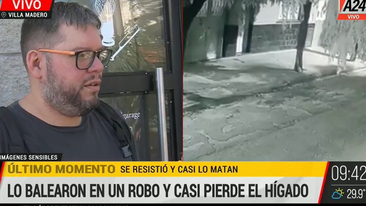 El hecho ocurrió en la calle Caaguazú al 200