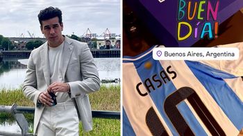 El actor Mario Casas, figura de Netflix, está en Argentina: las imágenes de su paso por Buenos Aires
