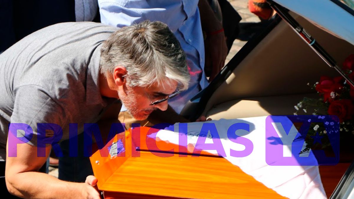 Pablo Echarri tambi&eacute;n asisti&oacute; a la ceremonia para despedir al actor. Cr&eacute;dito: RS Fotos.