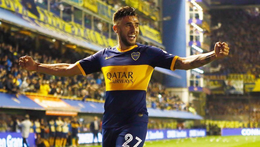 La noche soñada de Salvio: Estoy feliz porque debuté y pude meter mi primer gol en la Libertadores