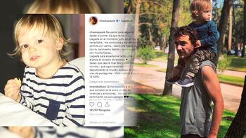 Paula Chaves, feliz por el segundo añito de Baltazar: foto y mensaje emotivo