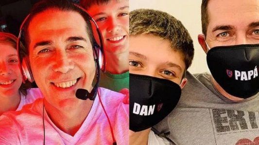 La emoción de Rodolfo Barili al reencontrarse con sus hijos tras 56 días