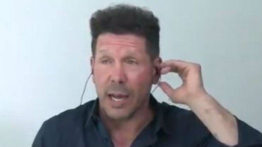 Simeone: Mi viejo tiene 70 años y me pregunta por la Selección, pero soy entrenador de equipo