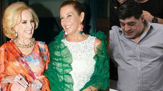 Marcela Tinayre despedazó a Maradona por sus dichos contra Mirtha: Hizo de su vida un vómito
