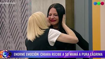 Pura emoción: el llanto de Chiara al reencontrarse con su mamá en el Congelados de Gran Hermano 2024