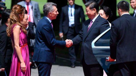 Macri recibió al presidente de China, Xi Jinping en visita de Estado en Olivos