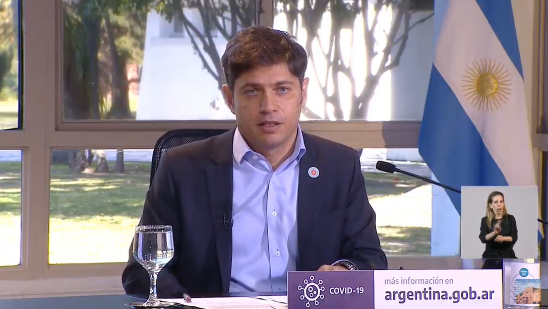 Kicillof tuvo diálogo permanente con Alberto y Cristina mientras la Bonaerense desalojaba Guernica: Cumplimos con una orden judicial