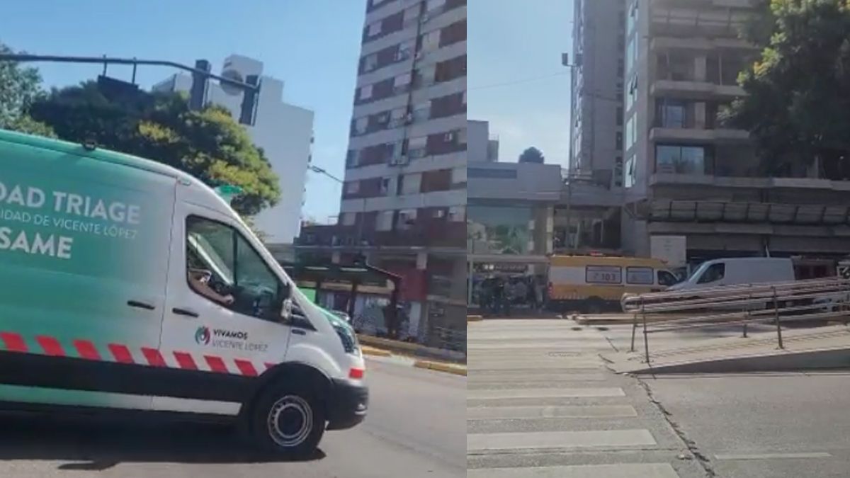 Se desplomó una grúa en un edificio en construcción en Vicente López: un muerto y un herido grave.&nbsp;