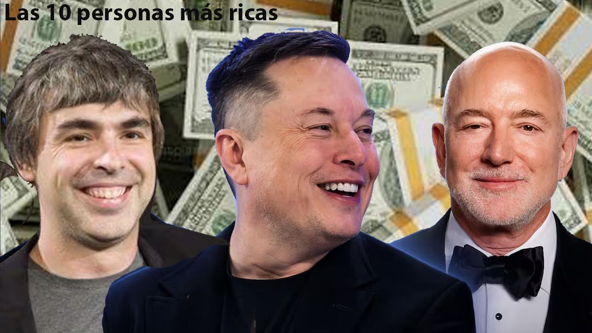 Los hombres más ricos del mundo. Acumulan una riqueza mayor que varios países. (Foto: A24.com)