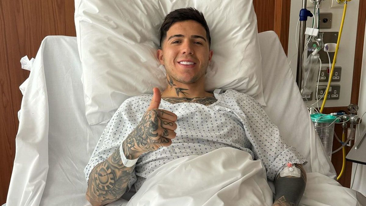 El mensaje de Enzo Fernández tras ser operado antes de la Copa América: Necesitaba...